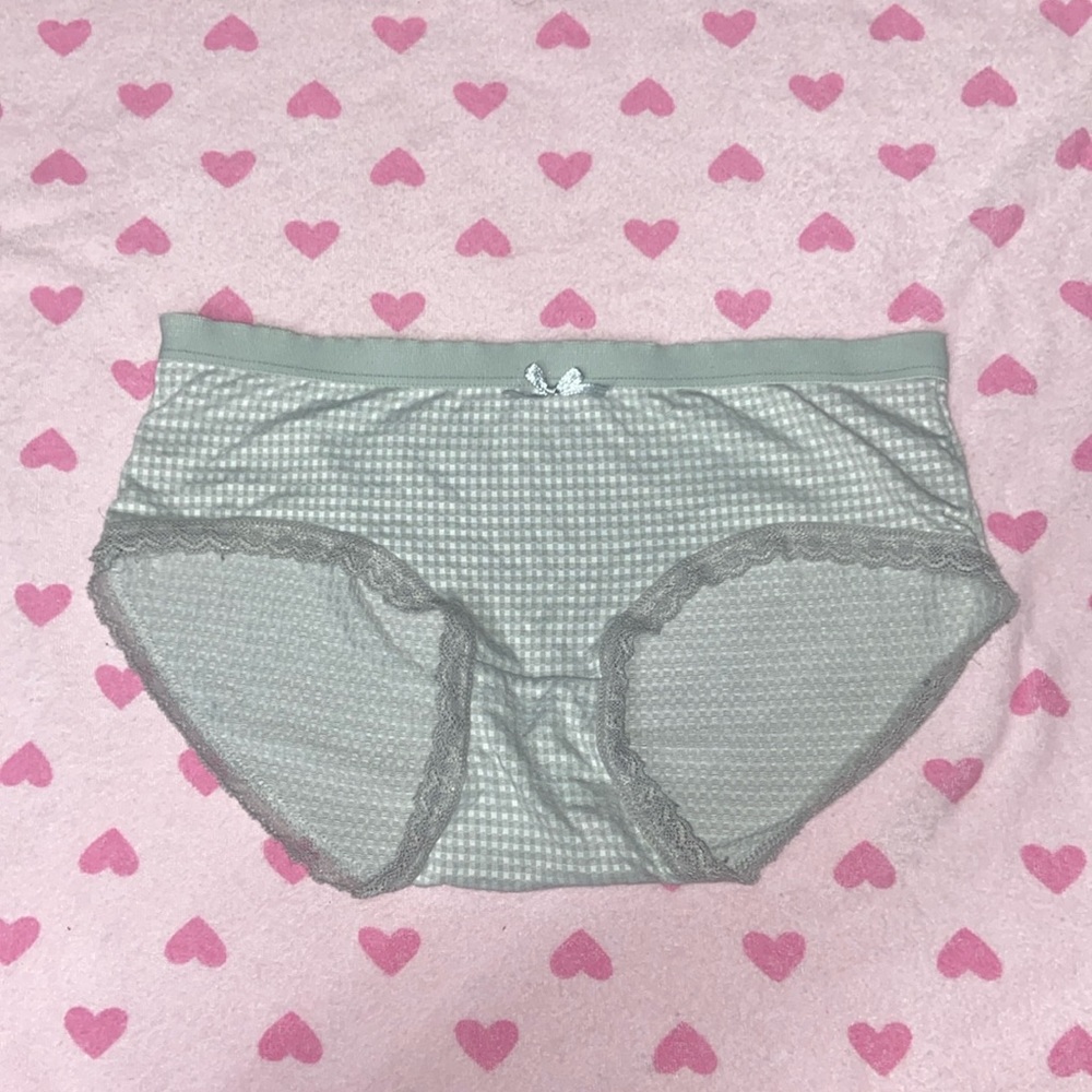 Pleaded Underwear With A Cute Bow
